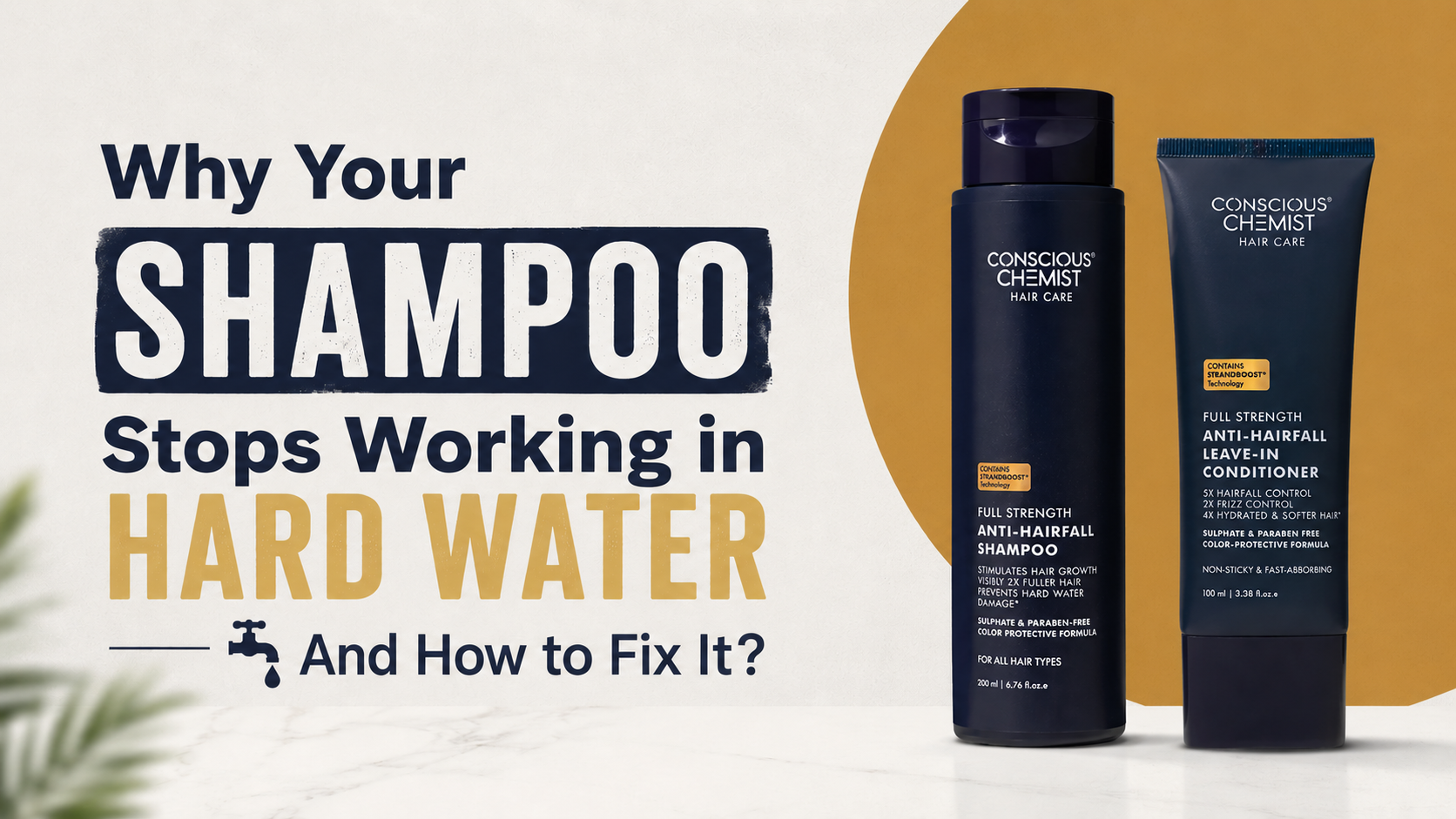 Why Your Shampoo Stops Working in Hard Water And How to Fix It?