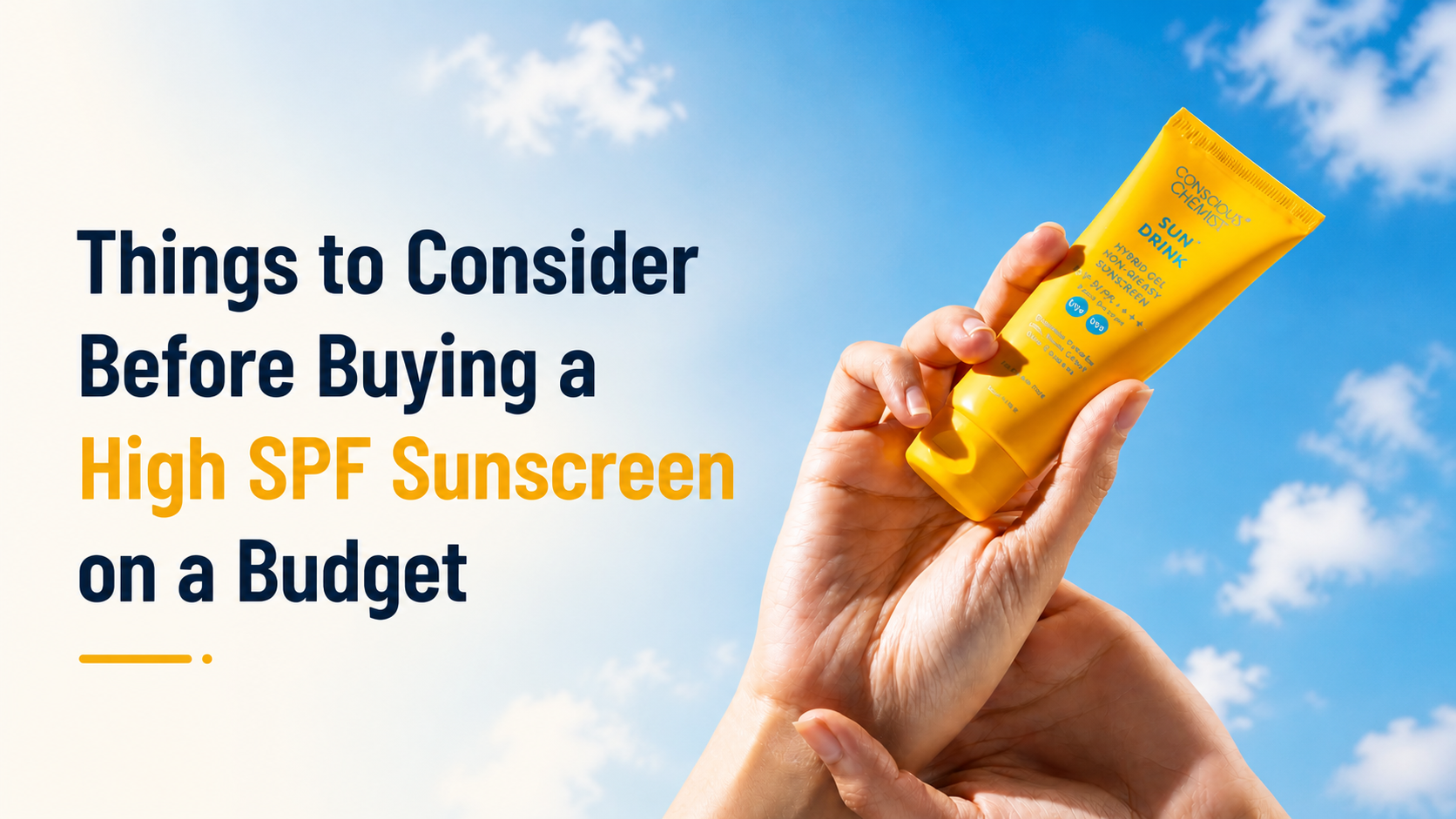 Things to Consider Before Buying a High SPF Sunscreen on a Budget