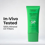 100% Mineral Sunscreen SPF 50 PA++++ | Matte Finish