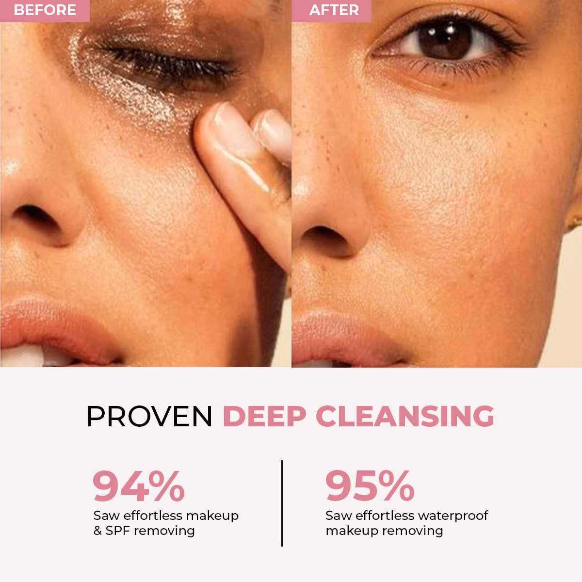 Collagen Glow Ultra-Light Oil Cleanser(Pack of 2)+Silicone Brush | For Firmer Looking Skin