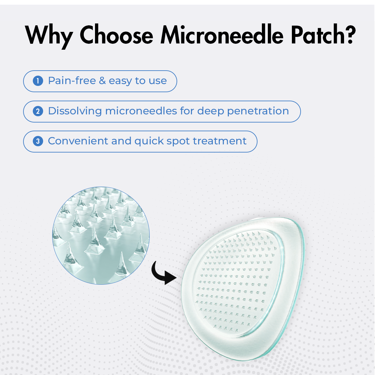 Dark Spot Lightening Microneedle Patch | Gallic Acid, Niacinamide | Results in 6 hrs | Self Dissolving | 4 Patches