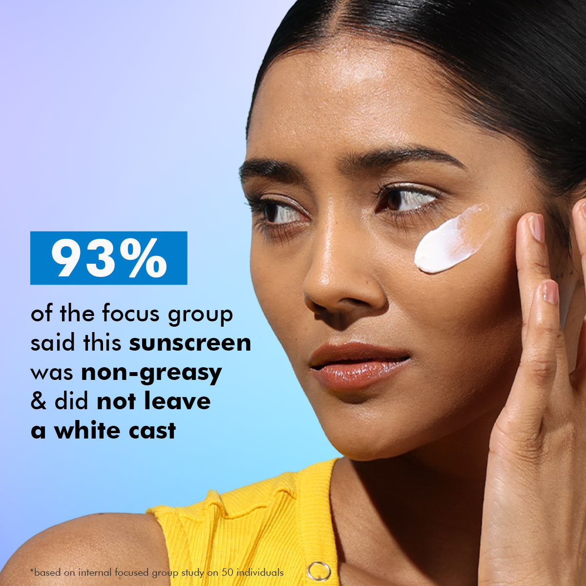Ceramide Sunscreen | SPF50 PA++++ | Dewy, Lightweight, & Oil-Free | 50 gm