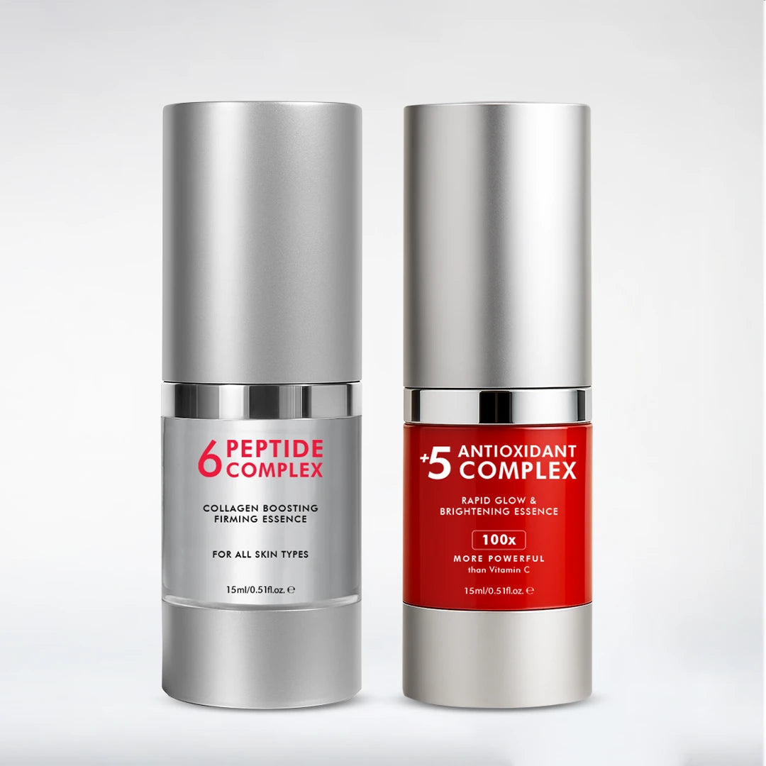 5-Antioxidant & 6-Peptide Serum Combo Mini | 2 x 15 ML