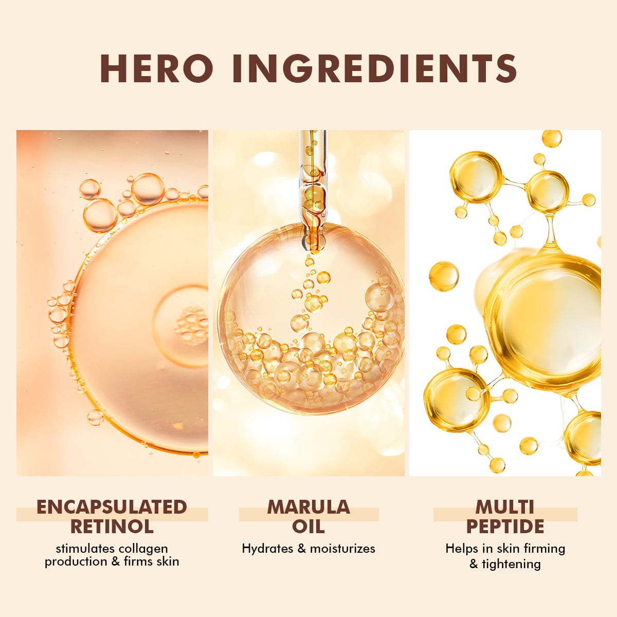 Multi-Peptide Retinol Night Anti Ageing Mini Cream - 20 Gms