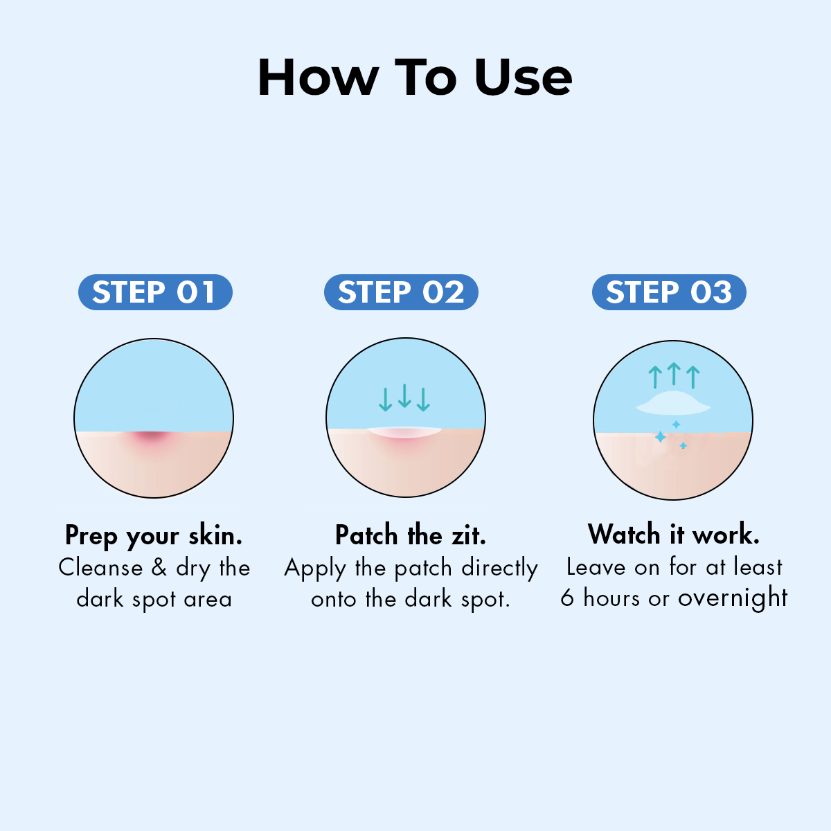 Microneedle Patch For Dark Spot Removal | 4 Patches