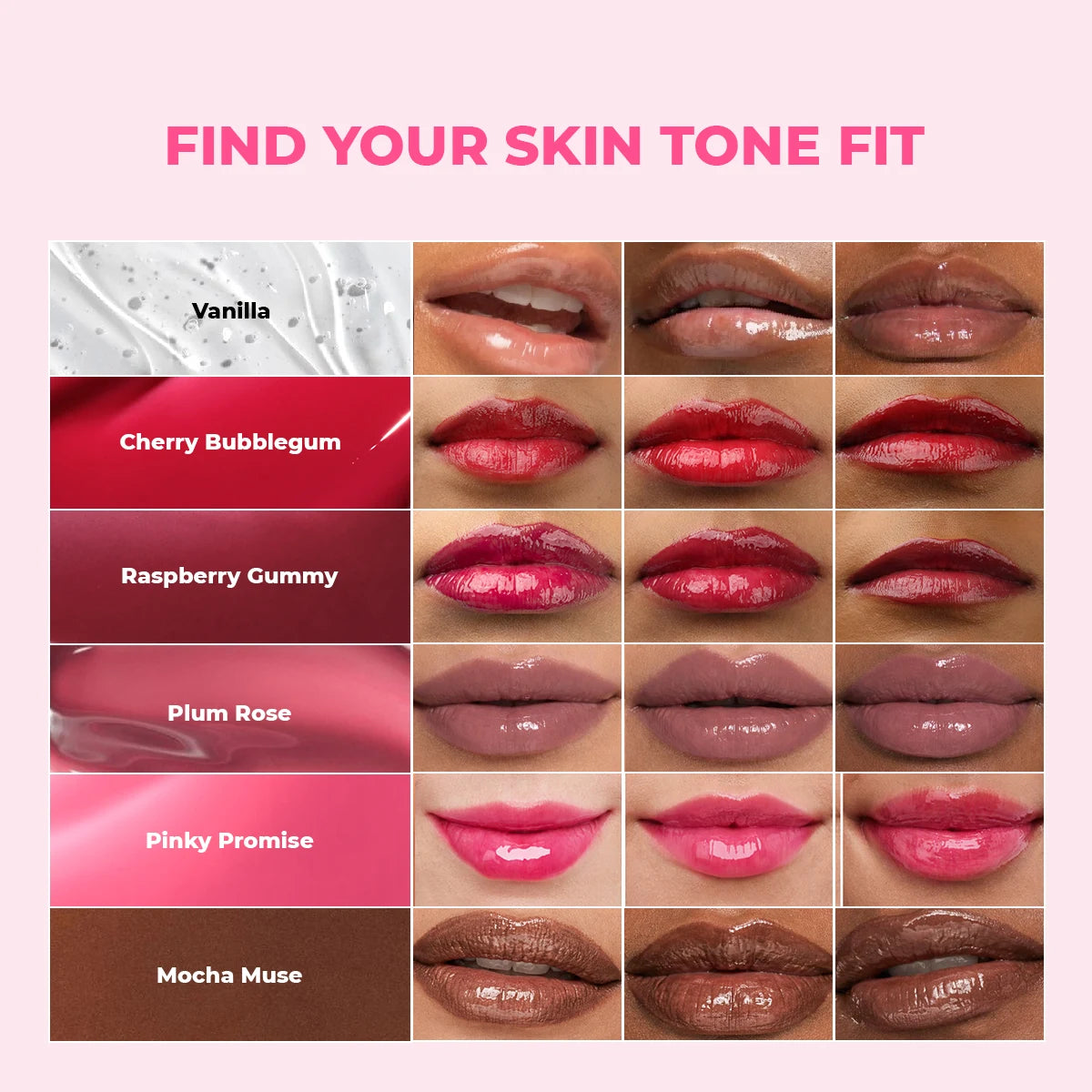 Glossy Peptide Lip Balm | Pinky Promise | Hydrates & Plumps | Flash Sale