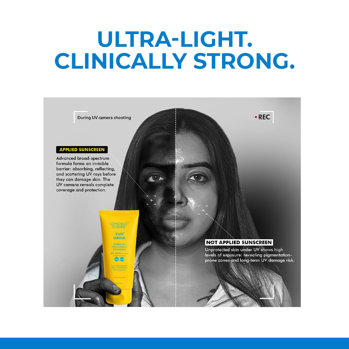 Ceramide Sunscreen | SPF50 PA++++ | Dewy, Lightweight, & Oil-Free | 50 gm