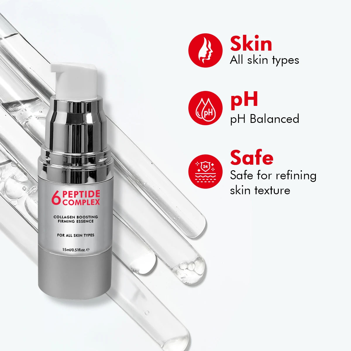 5-Antioxidant & 6-Peptide Serum Combo Mini | 2 x 15 ML | Special Deal