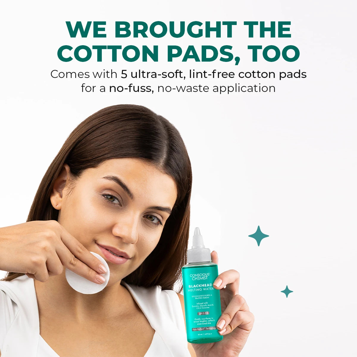 Blackhead Removal Trio | Blackhead Melting Water Mini- 2 x 50 ml & Silicone Brush