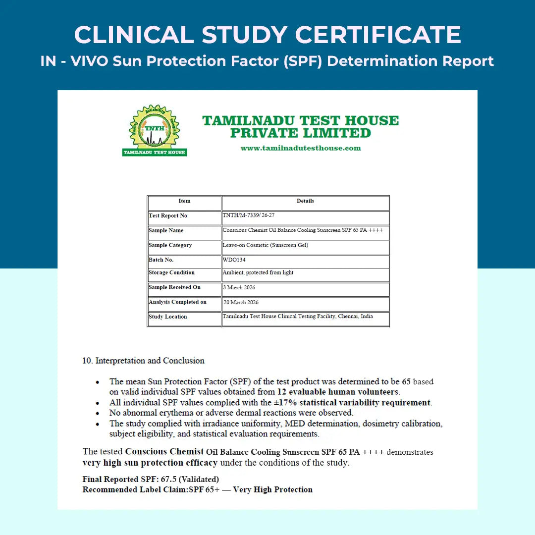 Cooling Fluid Sunscreen | SPF 65 PA++++ | 8 Hour Oil Control | AF