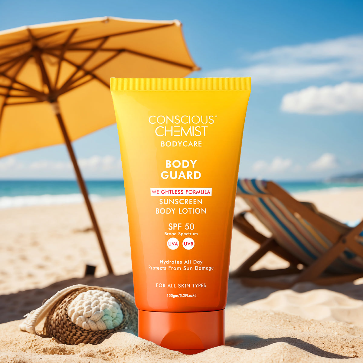 Sunscreen Body Lotion | SPF 50 PA++++ | 150 gm | AF