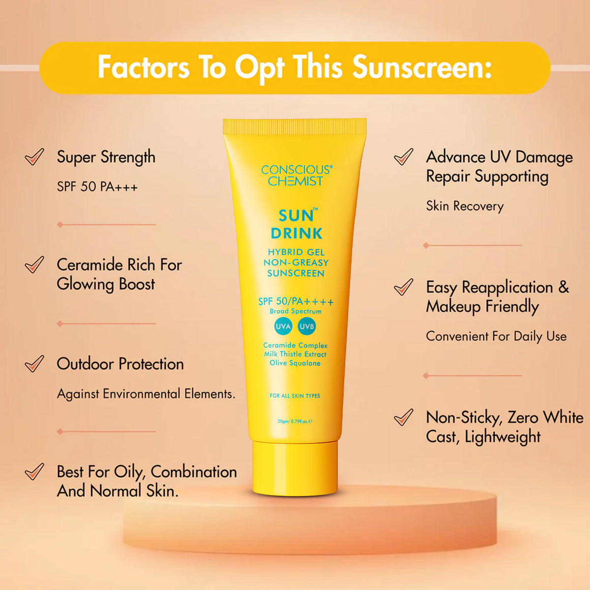 Pack Of 3 | Mini Sundrink Sunscreen