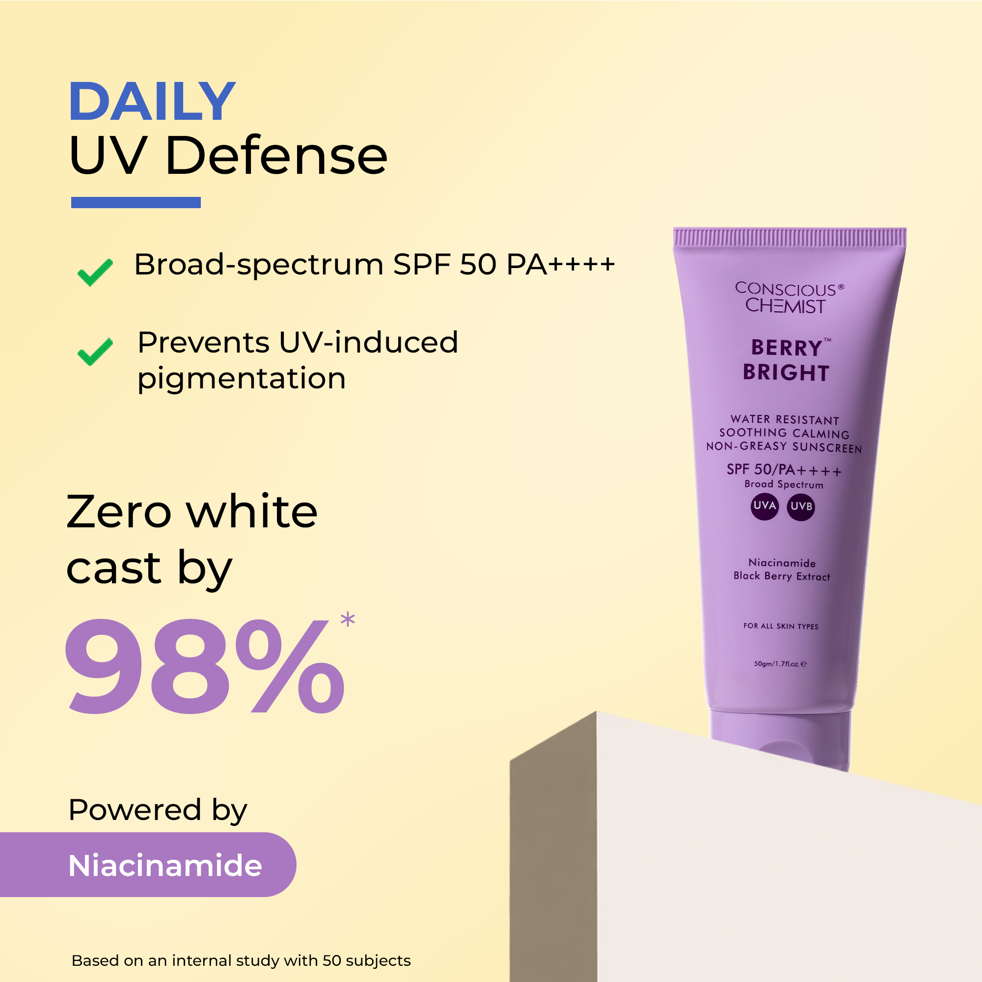 Clear Skin Duo | Blackhead Melting Water & Berry Bright Sunscreen | Combo