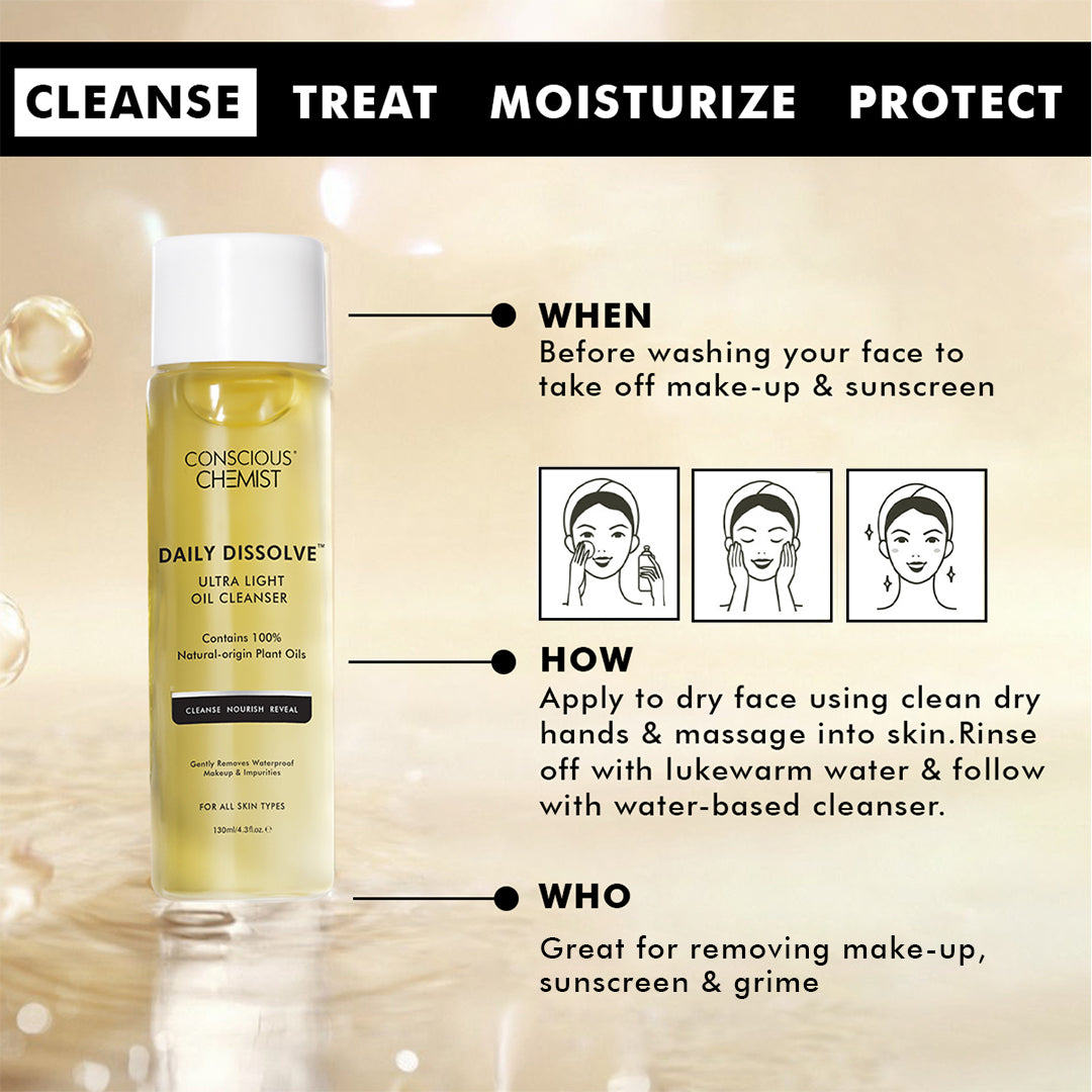 Daily Dissolve Oil Cleanser | Makeup Remover | 130 ml | CK