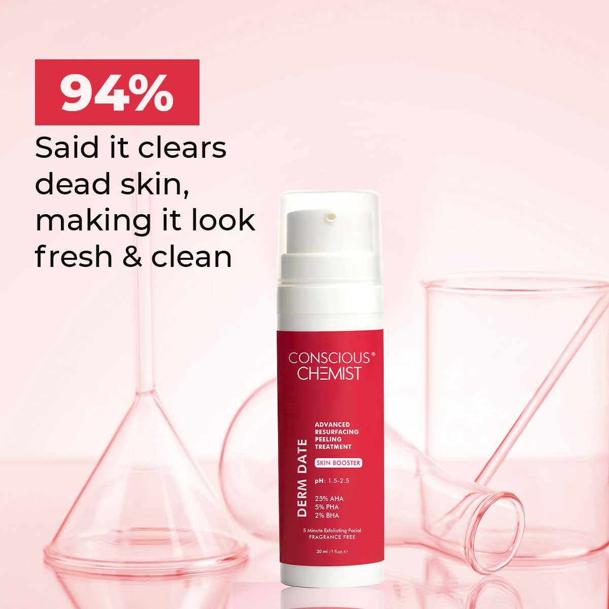 Derm Date Resurfacing Chemical Peel Treatment Serum | 30 ml