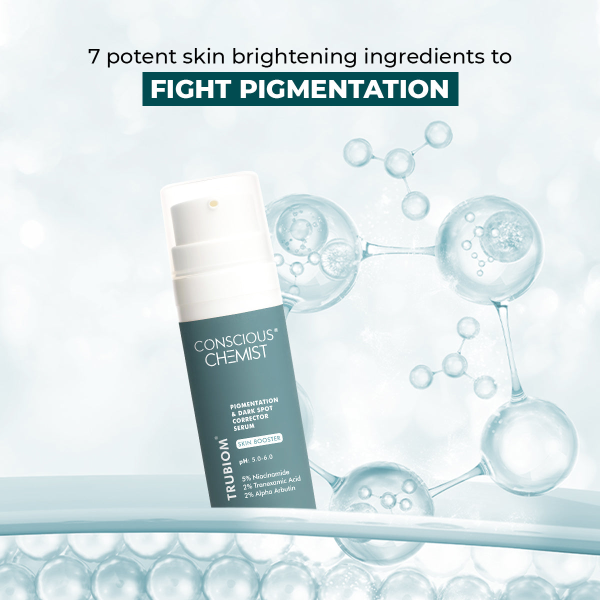 Trubiom Pigmentation & Dark Spots Treatment Serum | 30 ml