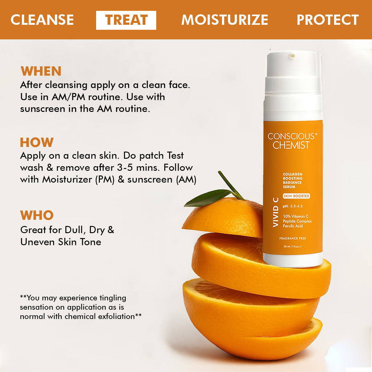 Vivid C | 10% Vitamin C Skin Brightening Serum | 30 ml