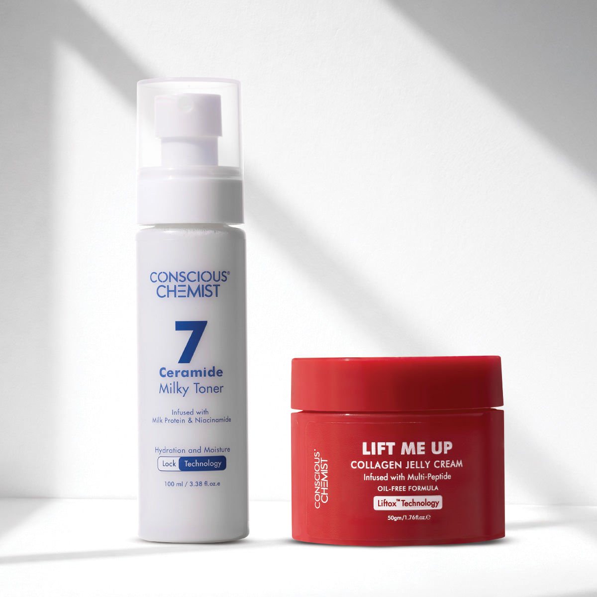 Hydration & Firming Duo | Milky Toner & Collagen Jelly Cream | Combo