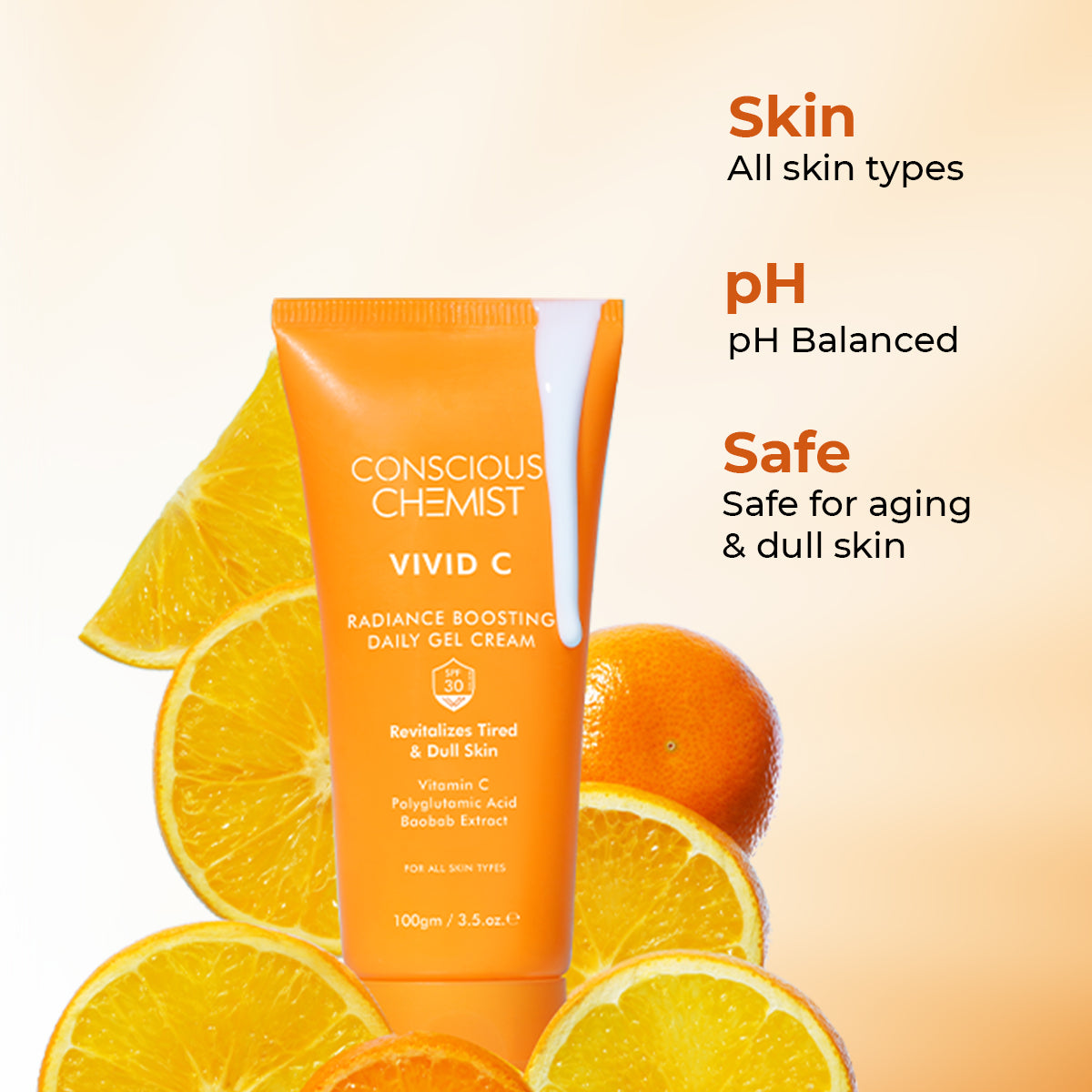 Vivid C Multi-Vitamin Moisturiser | SPF30 PA++ | 100 gms