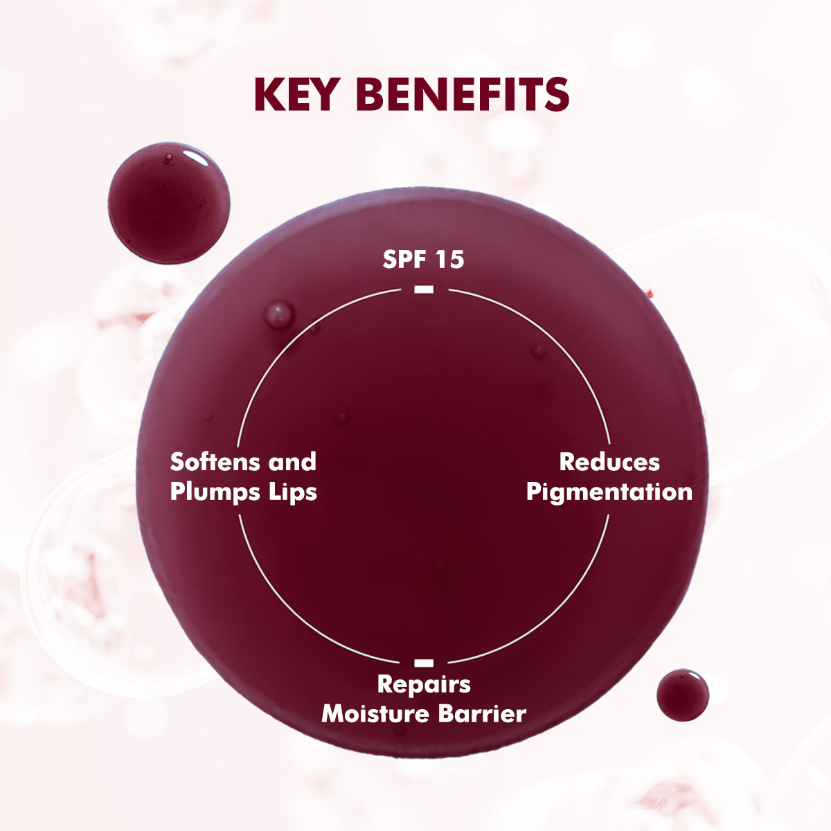 Glossy Peptide Lip Balm | 12 Hrs Hydration | 15 gms