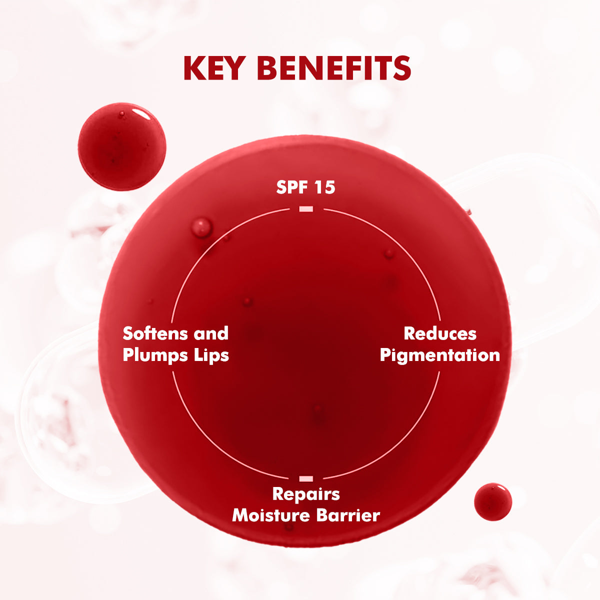 Glossy Peptide Lip Balm | 12 Hrs Hydration | Lush Lips - 15 gms | Slashed