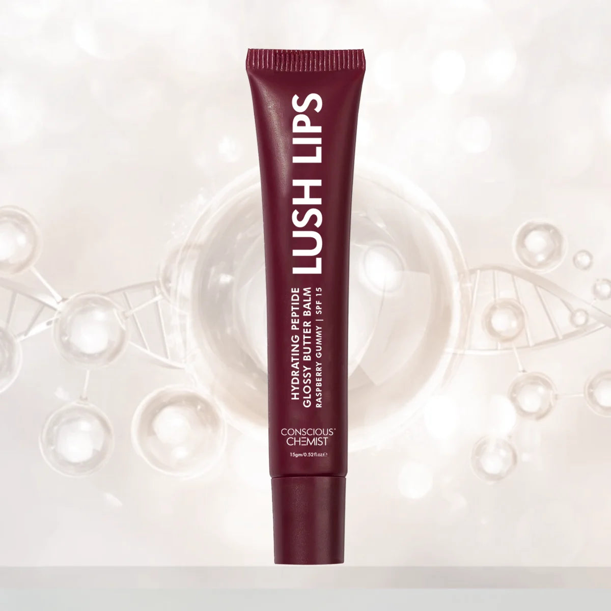 Glossy Peptide Lip Balm | 12 Hrs Hydration | 15 gms