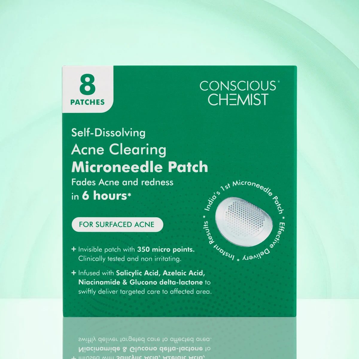 Self Dissolving Microneedle Acne Patches | 8 Patches | Flash Sale