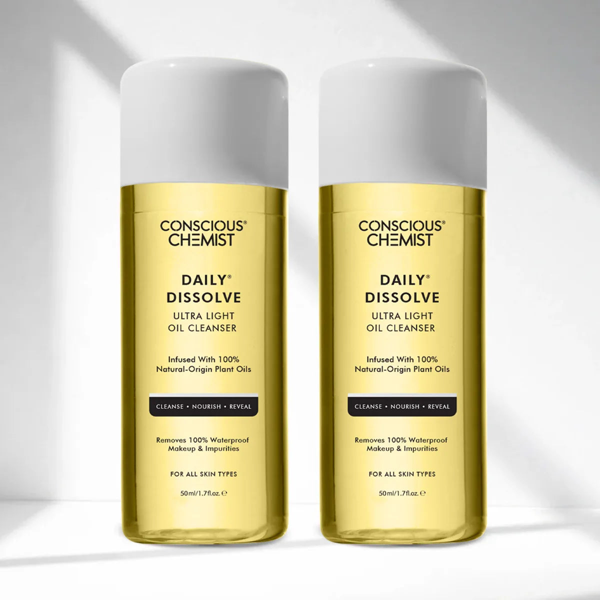 Daily Dissolve Oil Cleanser Mini | Makeup Remover | 2 x 50 ML