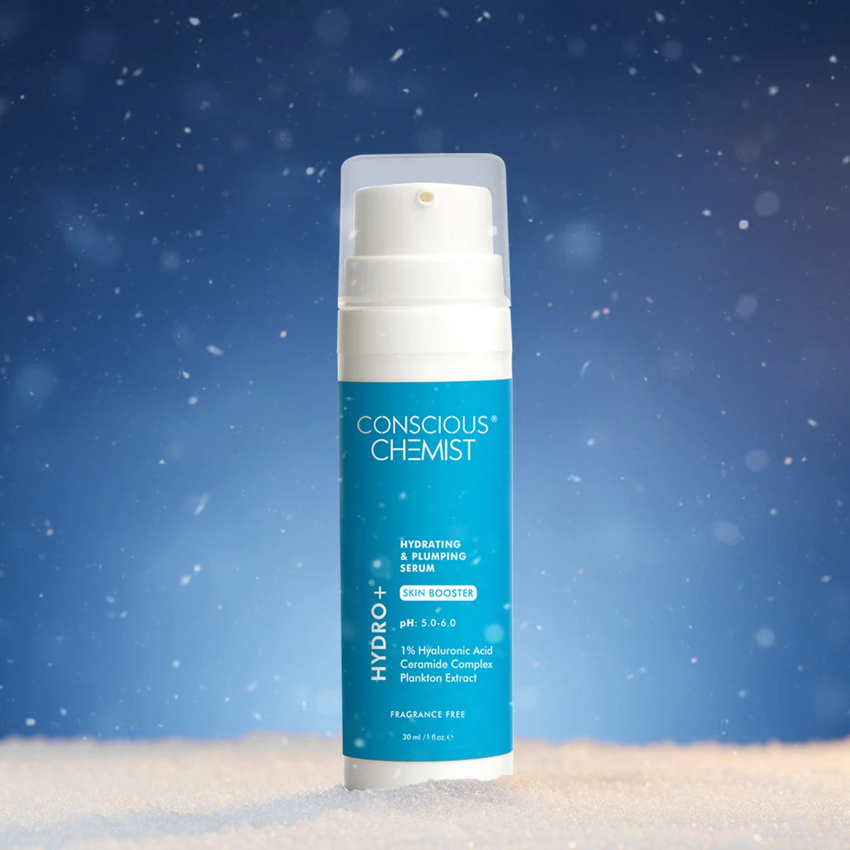 Hydro+ Hydrating & Plumping Serum | 1% Multi-Molecular Hyaluronic Acid | 30 ml