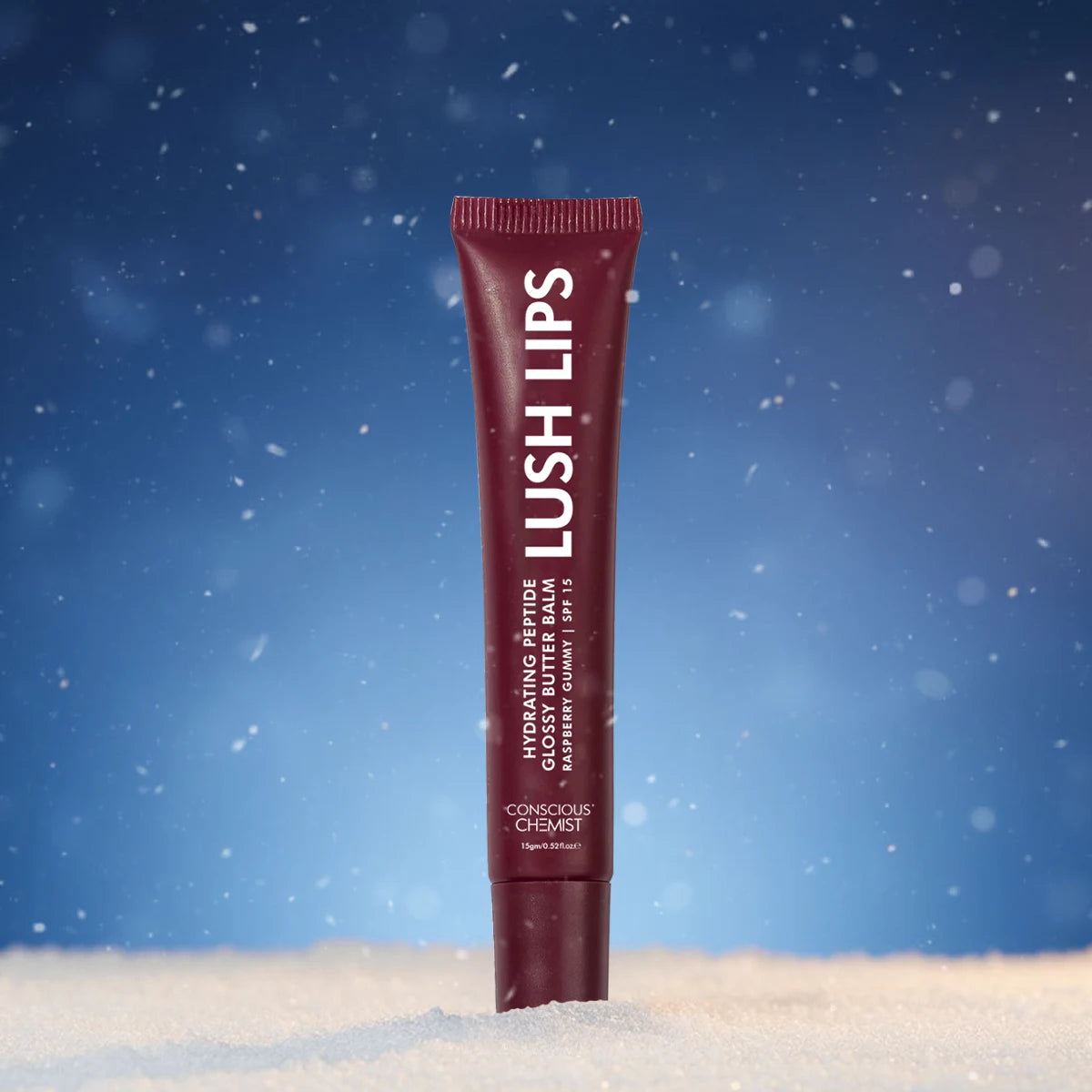 Glossy Peptide Lip Balm | 12 Hrs Hydration | Lush Lips - 15 gms