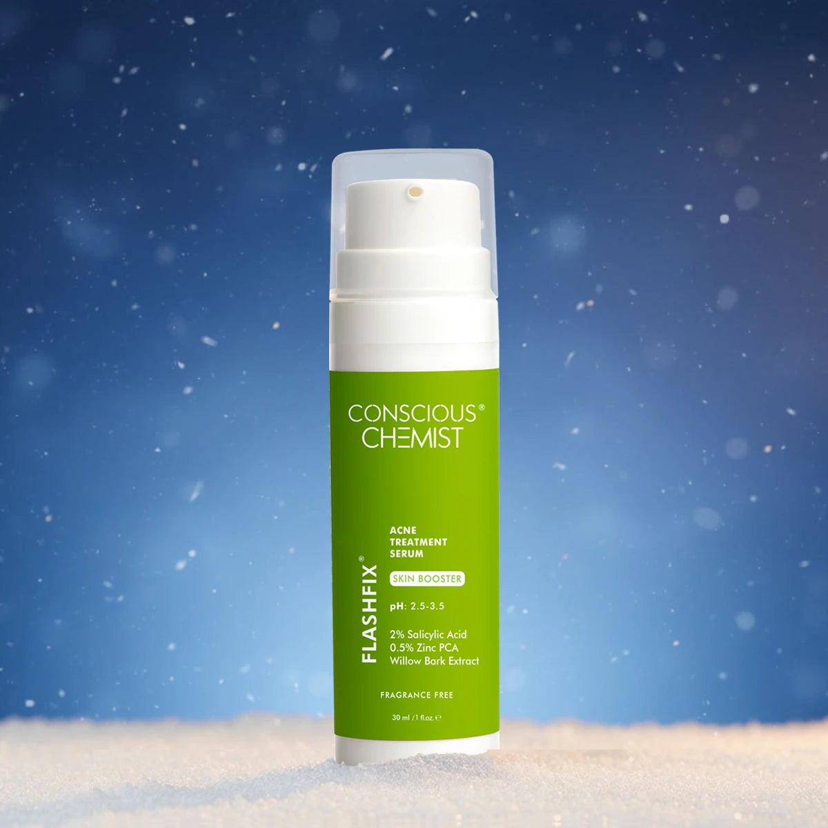 FlashFix Acne Treatment Serum | 2% Salicylic Acid & Willow Bark | 30 ml