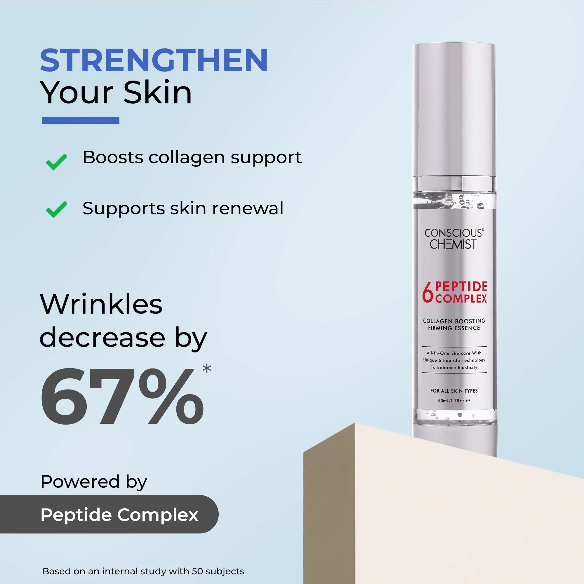 Age Defence Duo | 6 Peptide Booster Serum & Defender Retinol Night Cream | Combo