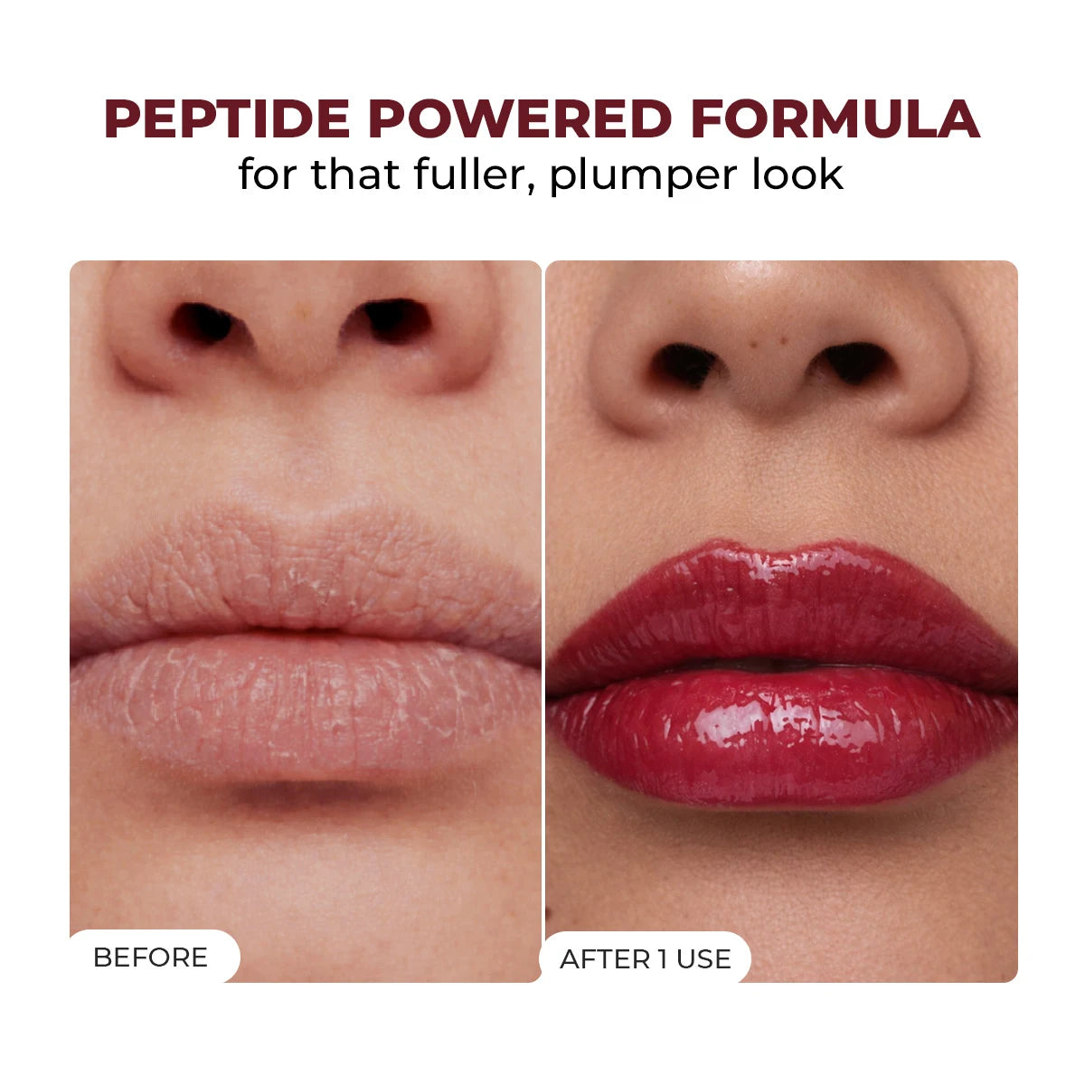Glossy Peptide Lip Balm | 12 Hrs Hydration