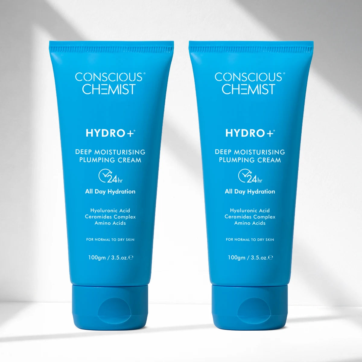 Hydro+ Multi Hyaluronic Acid Moisturiser (Pack Of 2) | 2x100 Gms