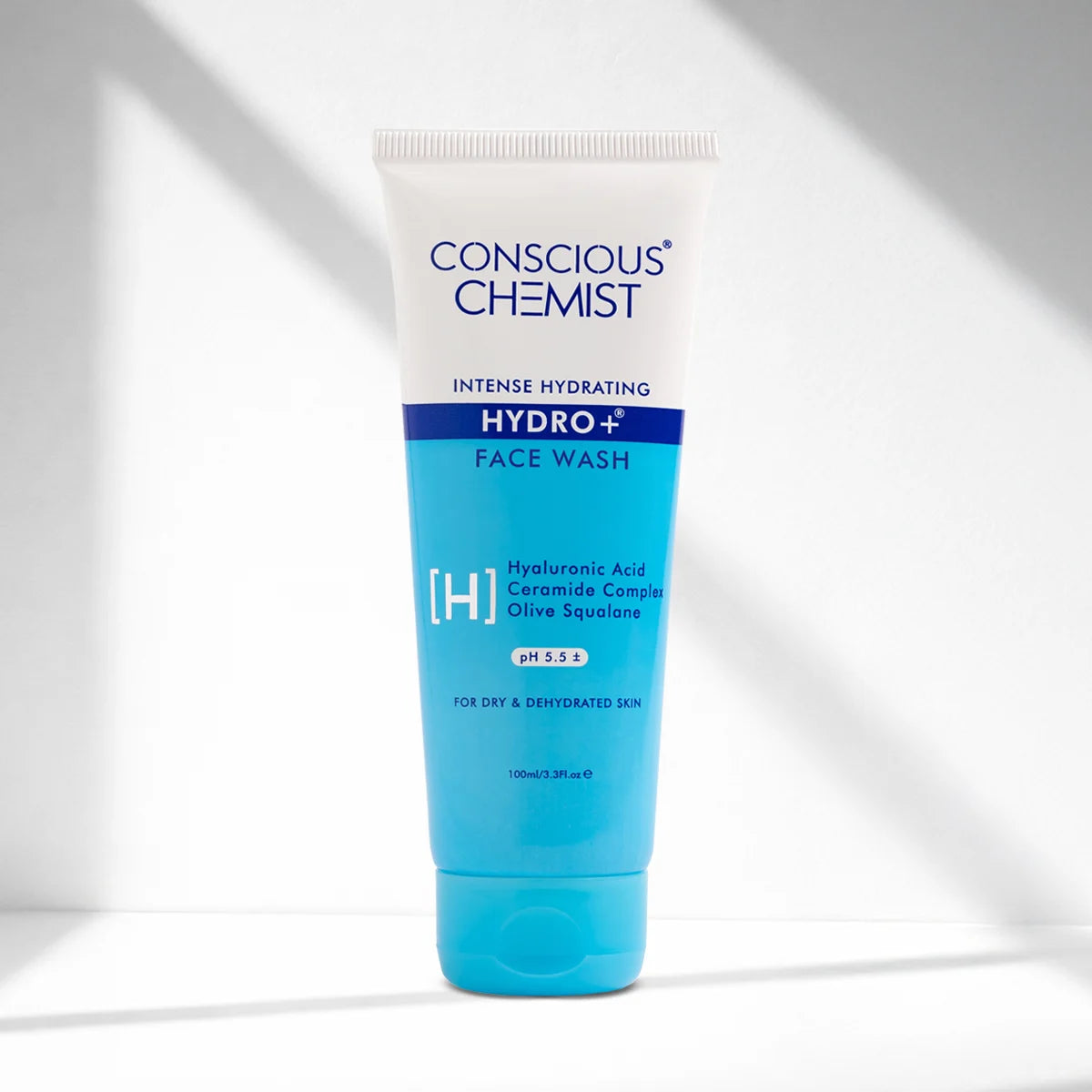 Hydrating Face Wash For Dry Skin | Hyaluronic Acid & Ceramides | 100 ml