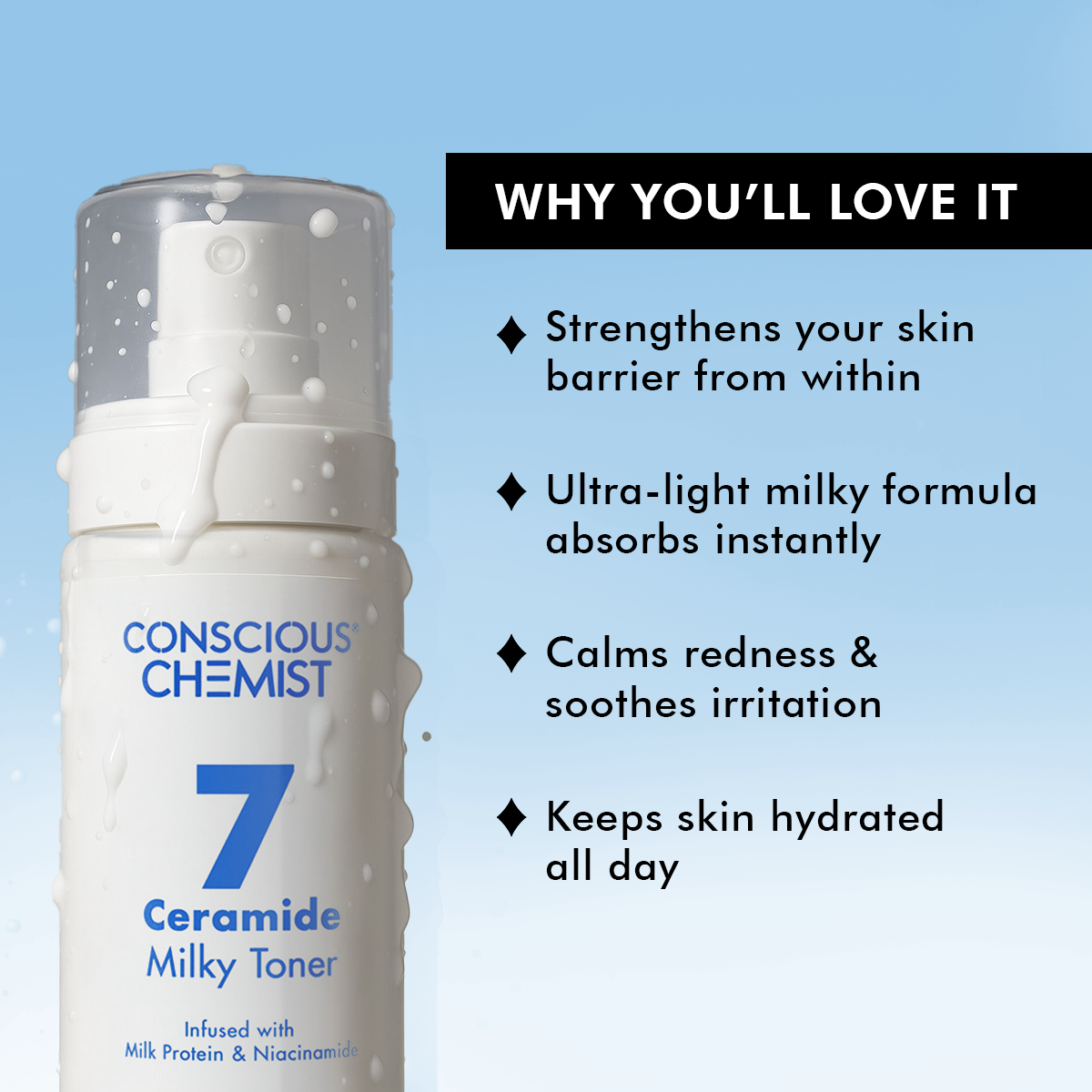 7 Ceramides Milky Toner Spray | 100 ml