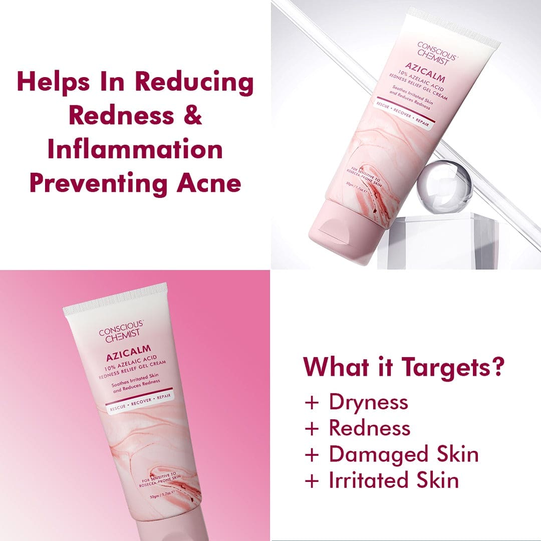 Redness & Inflammation Relief Cream | 10% Azelaic Acid | 50 gm