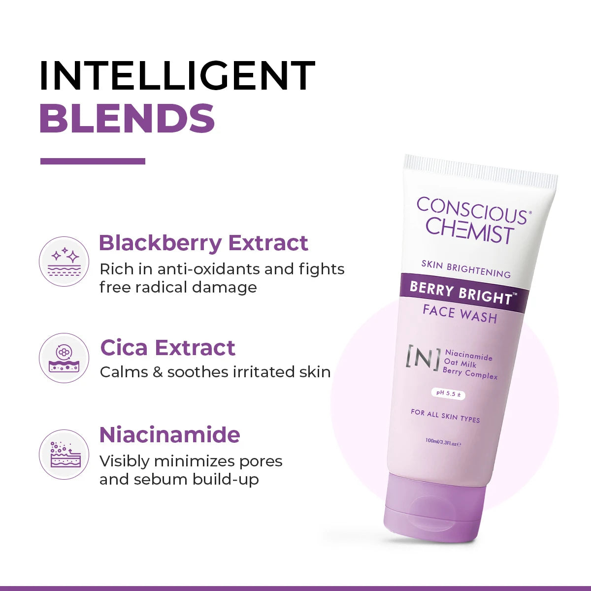 Berry Bright face Wash | 100 ml