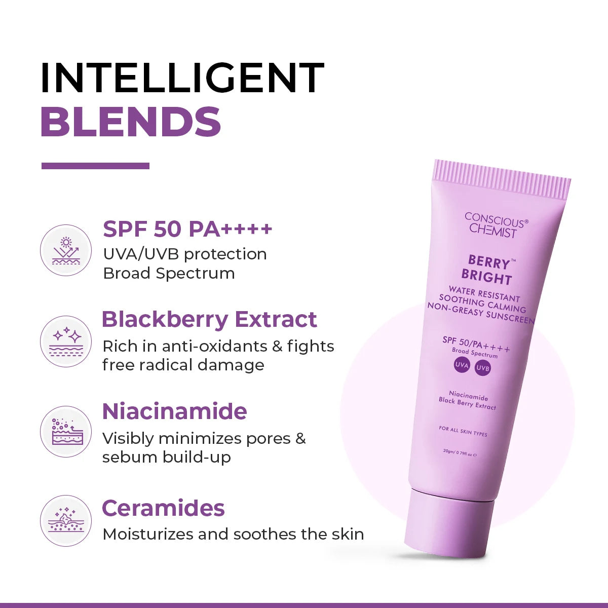 Berry Bright Sunscreen Mini | 20 Gms | Mini Sale