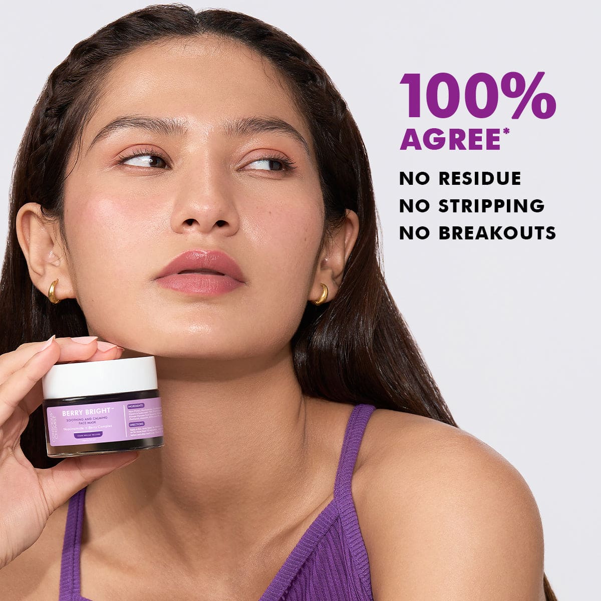 Berry Bright Niacinamide Face Mask | 50 gms