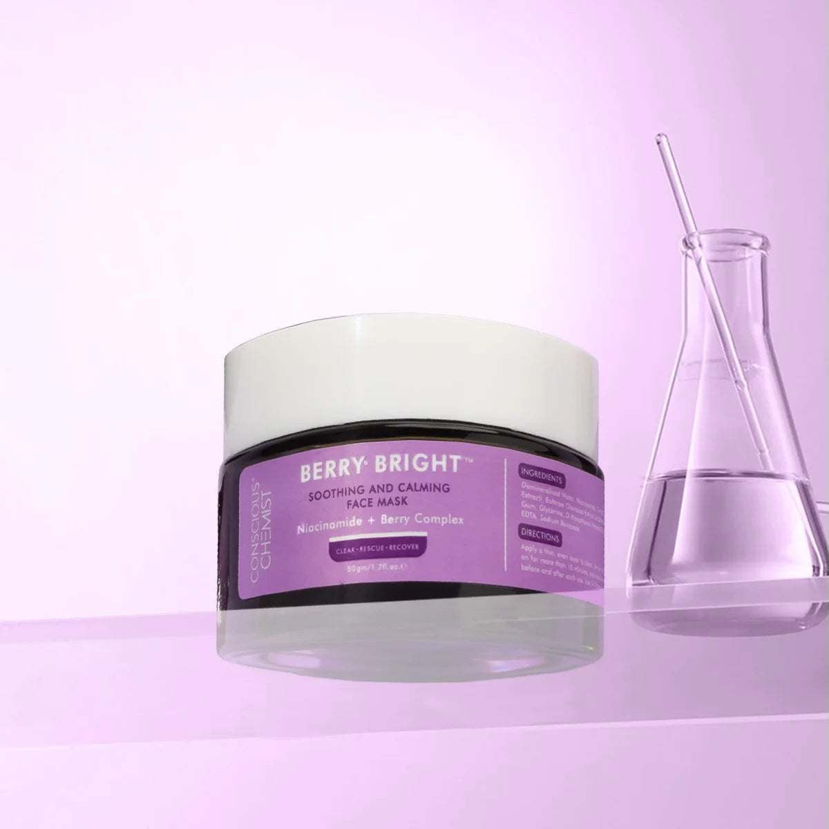 Berry Bright Niacinamide Face Mask | 50 gms