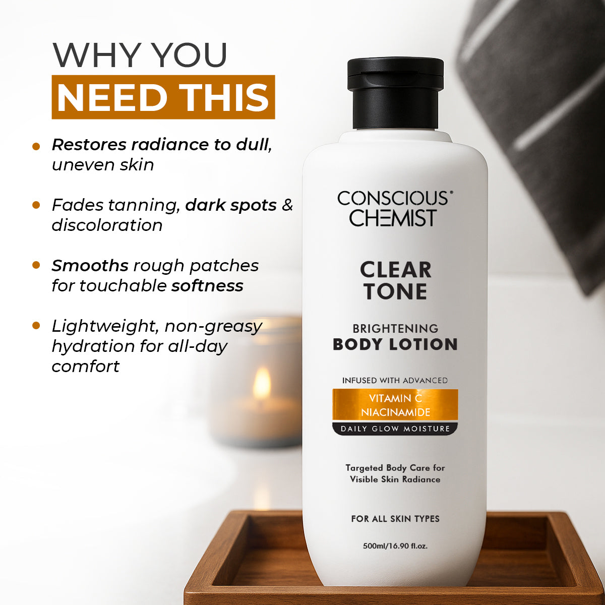 Clear Tone Brightening Body Lotion