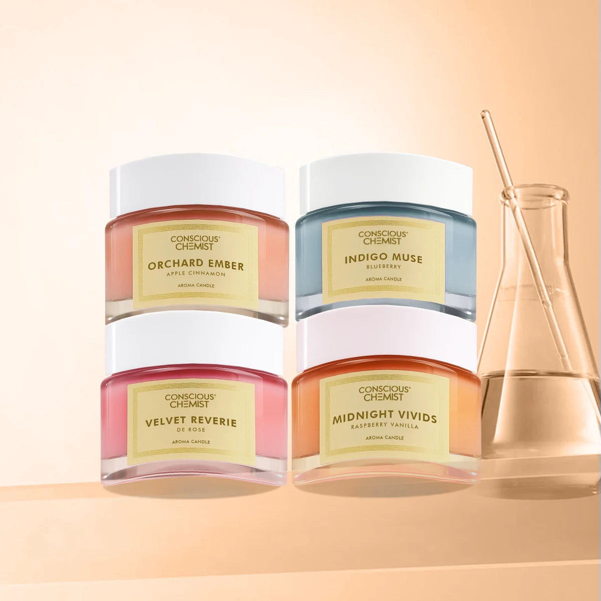 Scented Candles (Pack Of Four) | Special Deal