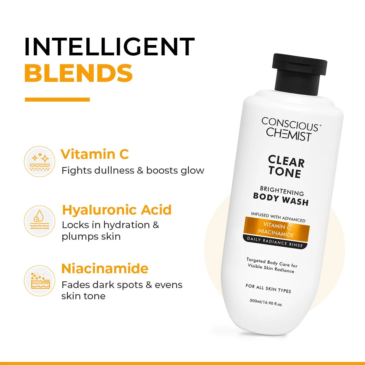 Clear Tone Brightening Bodywash | 500 ML | AF