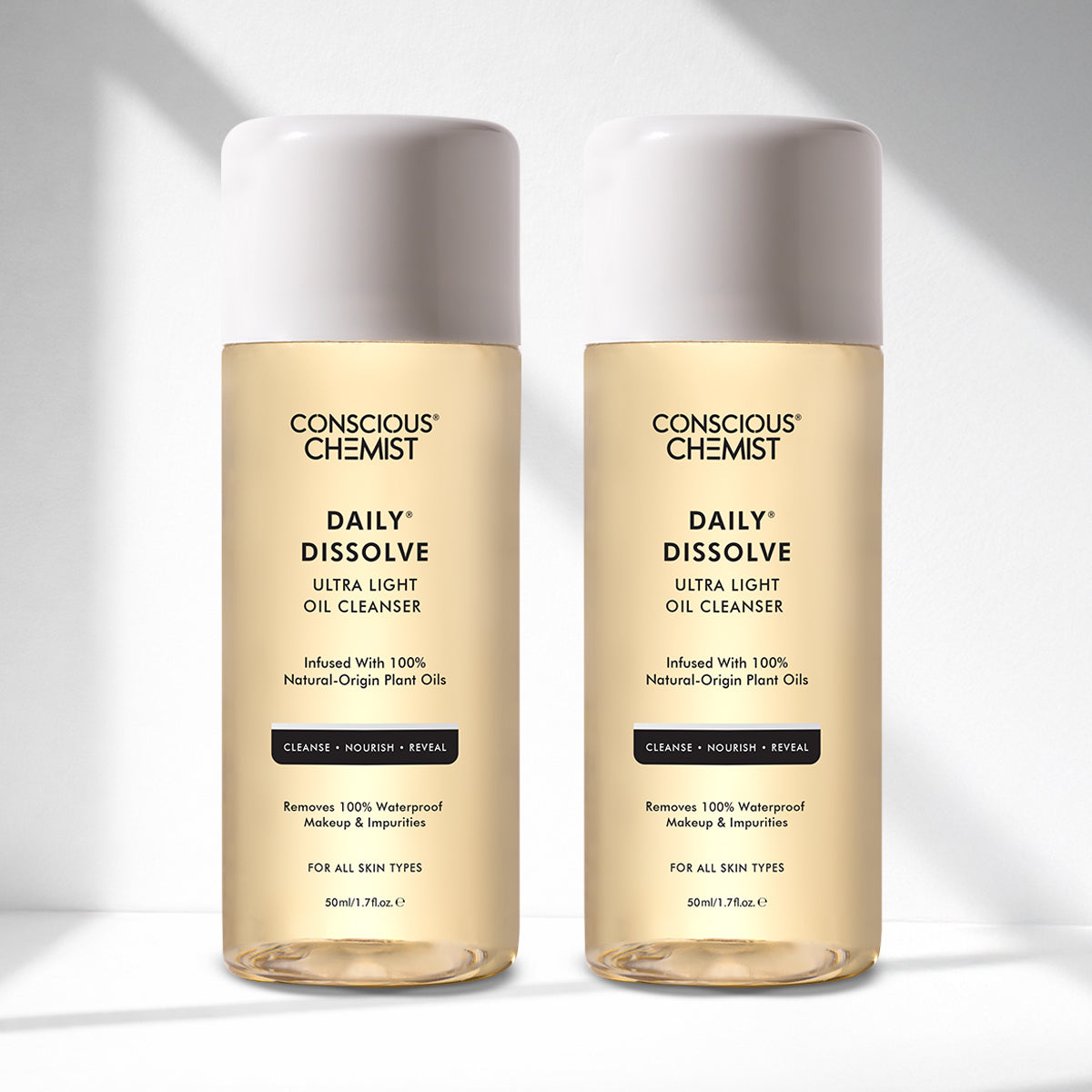 Daily Dissolve Oil Cleanser Mini | Makeup Remover | 2 x 50 ML