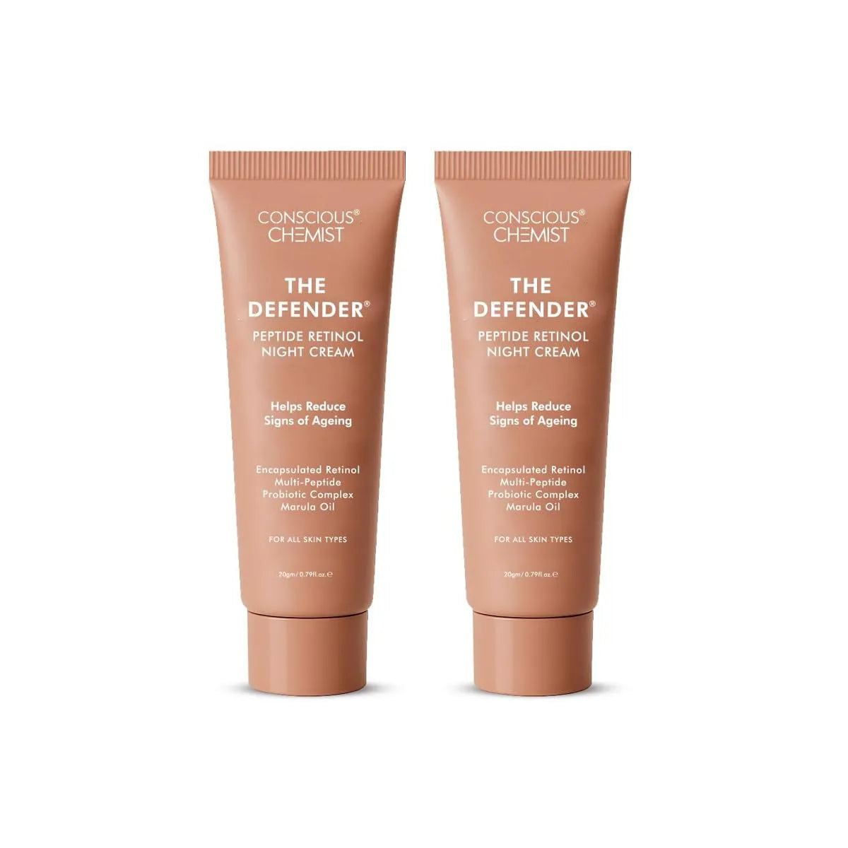 Defender Multi Peptide Retinol Night Anti Ageing Cream | 50 gms