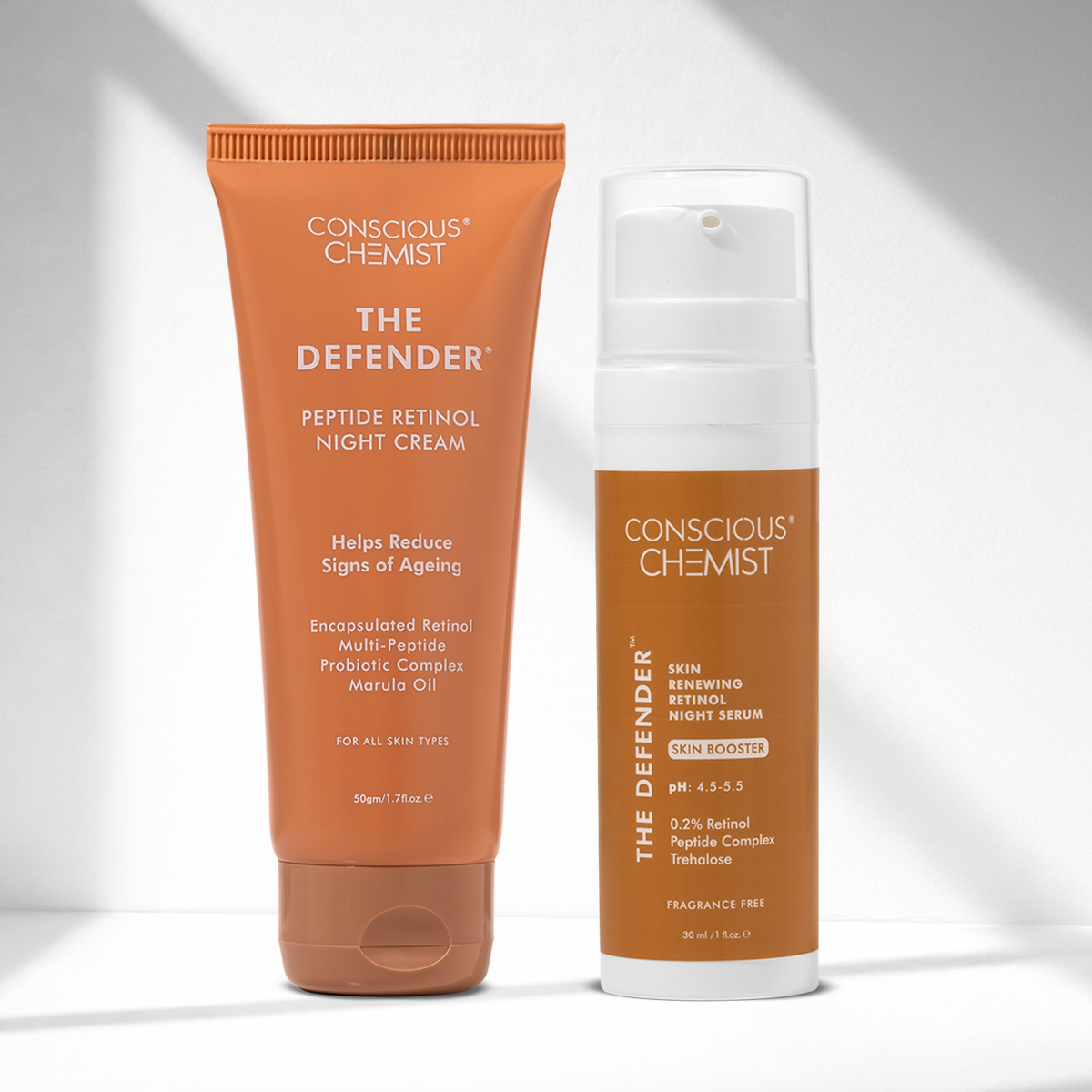 Anti Ageing Defence & Repair | Time - Release Retinol & Multi-Peptides