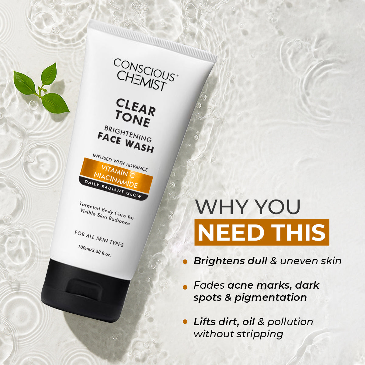 Clear Tone Brightening Facewash