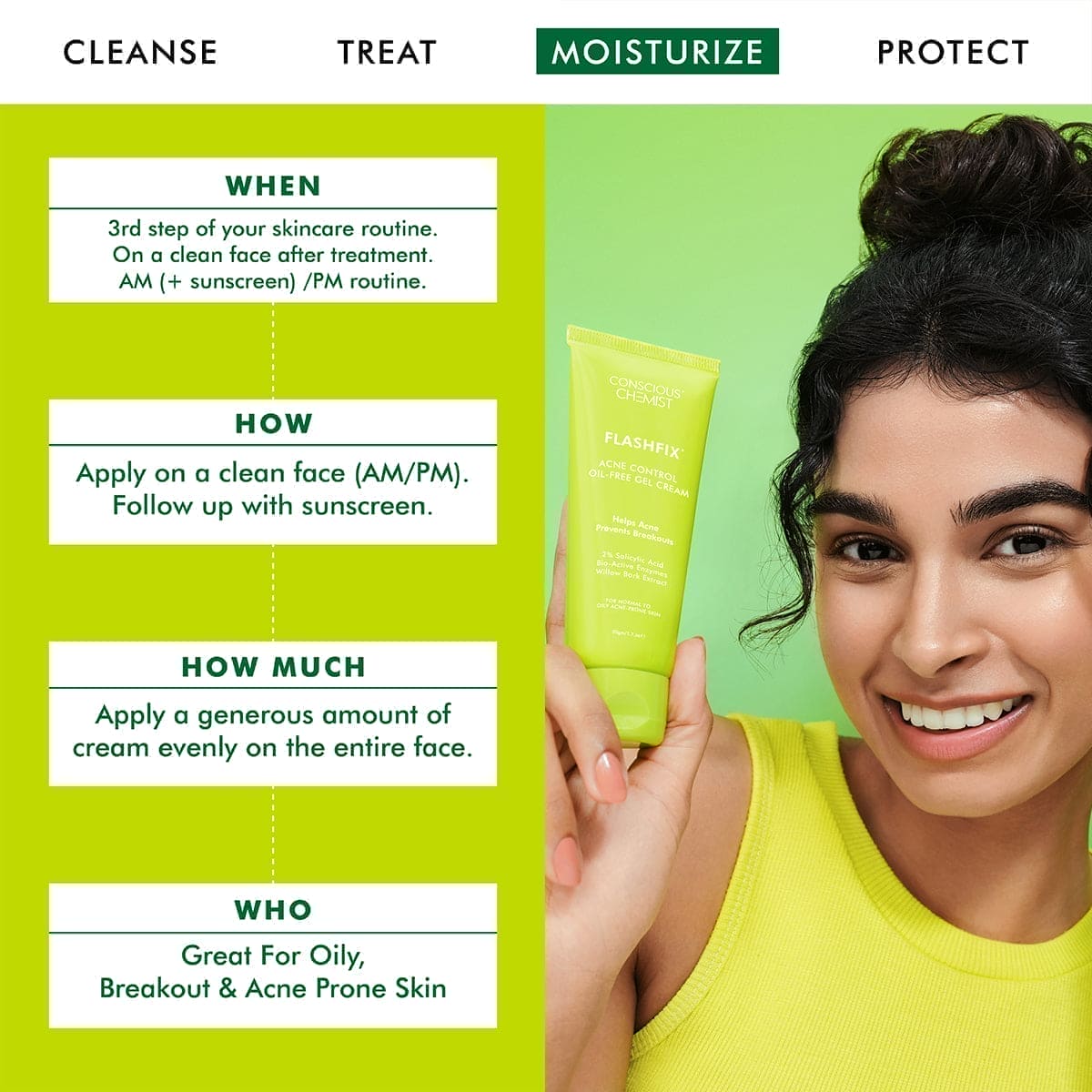 Acne Treatment Cream | 2% Salicylic Acid & Bio-Actives | 50 gm