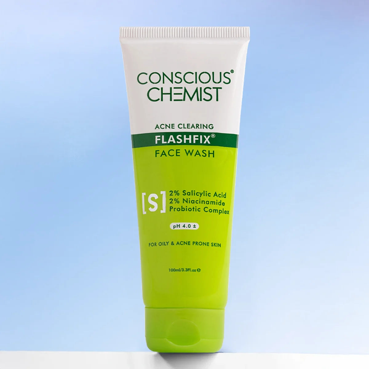 Oil Control & Acne Clearing Exfoliating Face Wash | AHA, BHA & CICA Extract | 100 ml